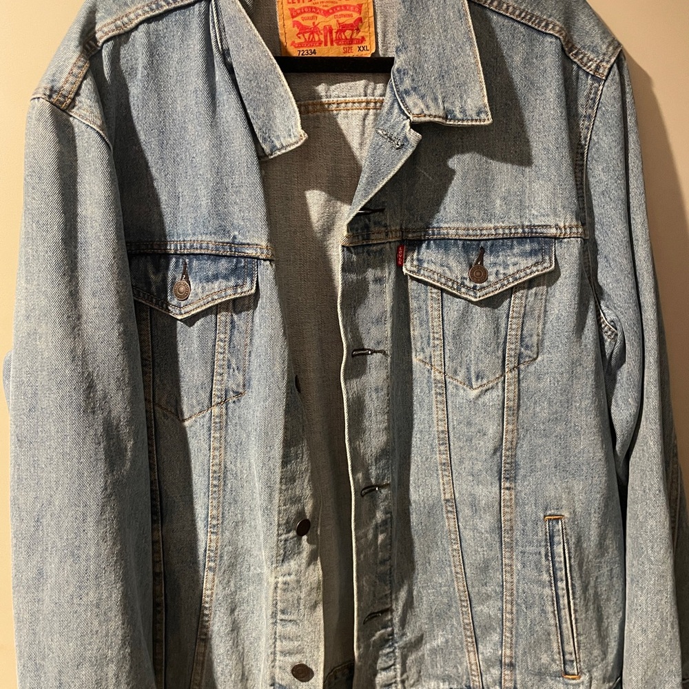 Levi's Blue Lightweight Denim Shirt Jacket